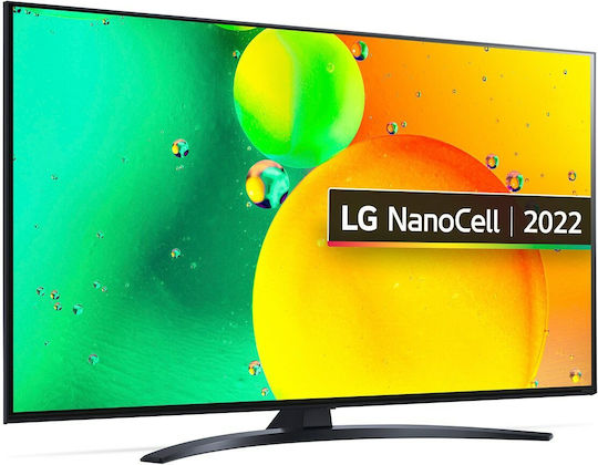 LG Smart Television 55" 4K UHD LED 55NANO766QA HDR (2022) view 2