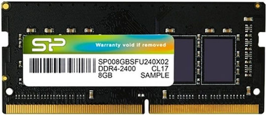 Silicon Power 8GB DDR4 RAM with 2400 Speed for Laptop (SP008GBSFU240X02) vue 3
