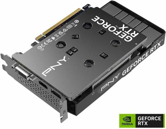 PNY GeForce RTX 3050 6GB GDDR6 Verto Dual Fan Graphics Card vue 2