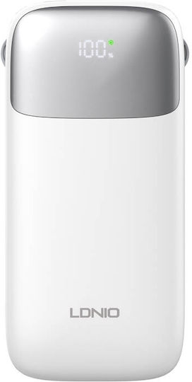 Ldnio PQ20 Power Bank 20000mAh 22.5W with USB-A Port White view 3