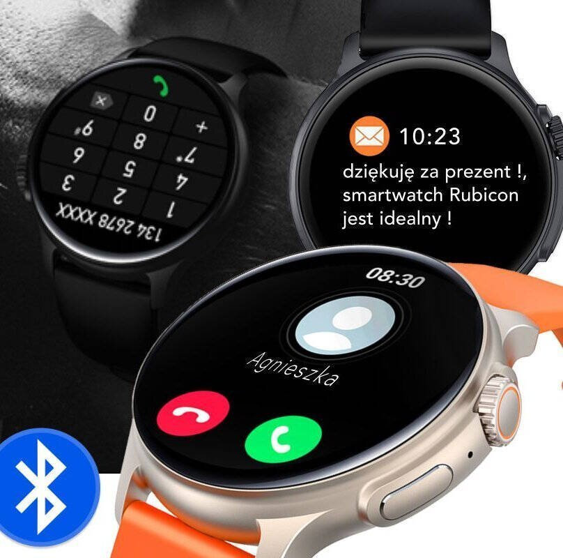 Rubicon Rncf12 Smartwatch Orange vy 6