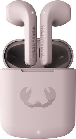 Fresh 'n Rebel Twins Core Earbud Bluetooth Handsfree Earphones with Charging Case Smokey Pink