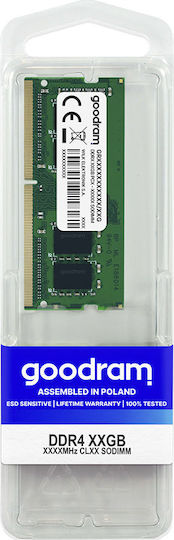 GoodRAM DDR4 with Module 1x16GB and Speed 3200 for Laptop GR3200S464L22S/16G view 2