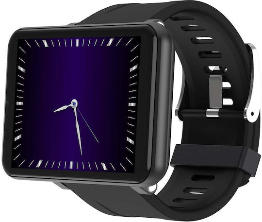 Dm100 2.86 Inch Ips Full Screen Smart Sport Watch Support Independent Card Insertion Multiple Sports Modes Heart Rate Monitoring Step Counting Memory:ram 3gb+rom 32gb Black
