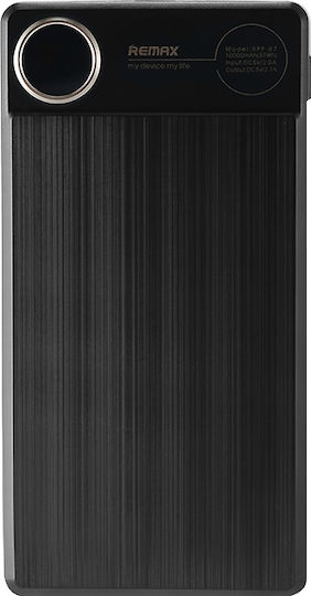 Remax RPP-87 Power Bank 10000mAh with 2 USB-A Ports Black view 2