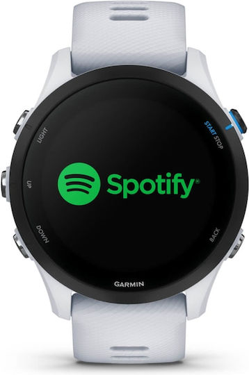 Garmin Forerunner 255 Music 46mm Waterproof Smartwatch with Heart Rate Monitor (Whitestone) view 7