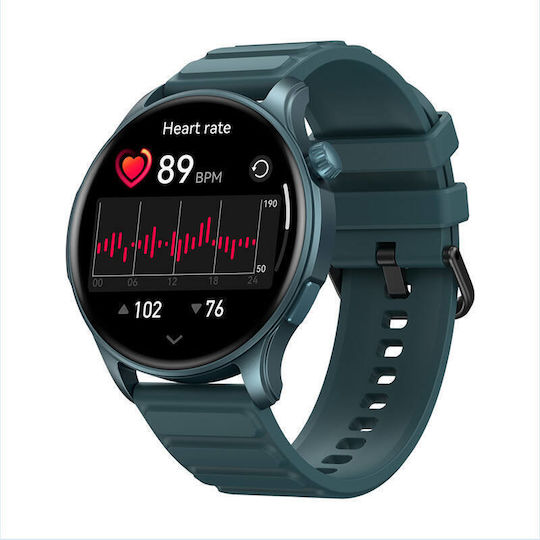 Zeblaze Btalk 3 Pro Smartwatch with Heart Rate Monitor (Blue)