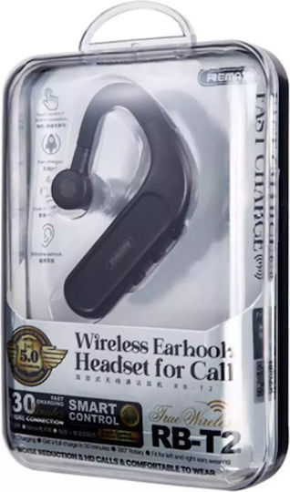 Remax RB-T2 In-ear Bluetooth Handsfree Earphone Black view 3