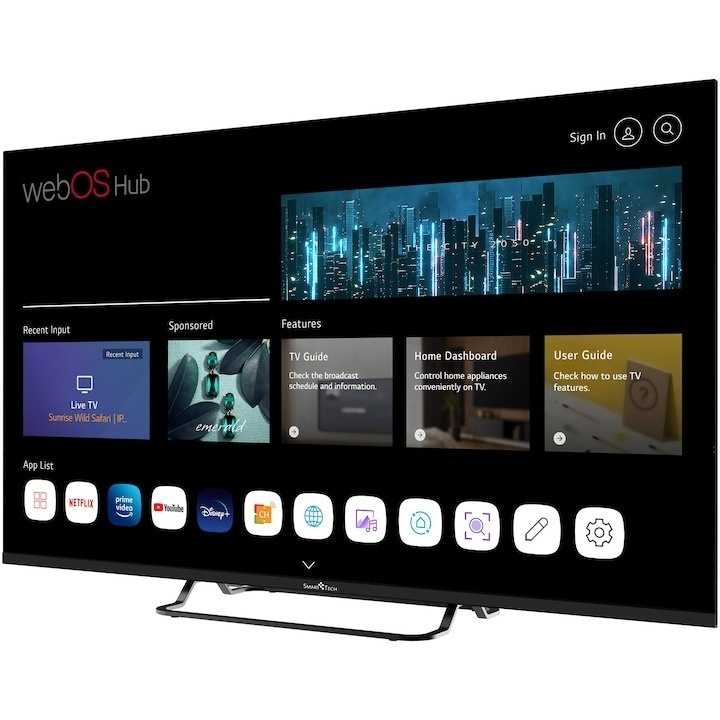 Smart Tech Smart Television 43" 4K UHD LED 43UW02V HDR (2025) view 8