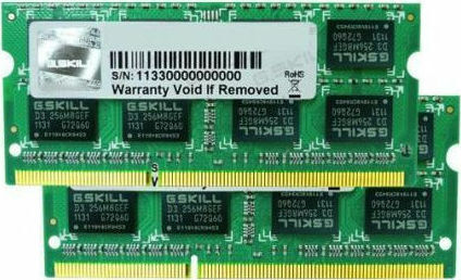 G.Skill DDR3 4GB RAM with 2x2GB Modules and Speed 1600 for Laptop F3-12800CL9D-4GBSQ view 4