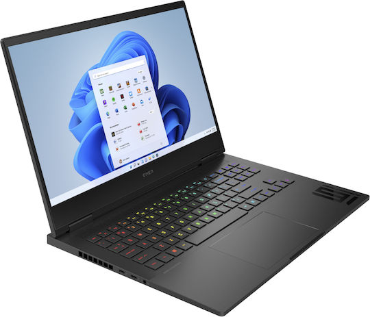 HP OMEN 16-wf0003nv 16.1" IPS FHD 165Hz (i7-13700HX/16GB/512GB SSD/GeForce RTX 4060/W11 Home) Dark Black (US Keyboard) view 5
