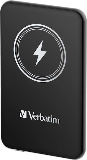 Verbatim Power Bank 5000mAh 15W with USB-C Port Black view 1