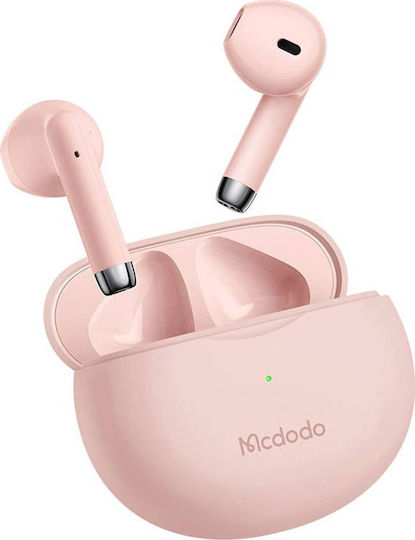 Mcdodo HP-2780 Earbud Bluetooth Handsfree Earphones with Charging Case Pink view 1
