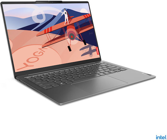 Lenovo Yoga Slim 6 14IRH8 14" OLED FHD+ (i5-13500H/16GB/512GB SSD/W11 Home) Storm Grey (US Keyboard) view 2
