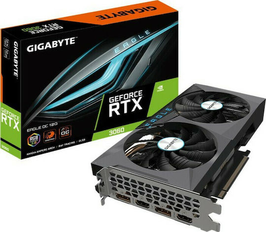 Gigabyte GeForce RTX 3060 12GB GDDR6 Eagle OC rev. 1.0 Graphics Card