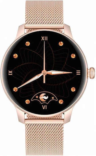 Kieslect L11 Lady Aluminium Smartwatch with Heart Rate Monitor (Gold)