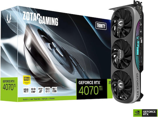 Zotac GeForce RTX 4070 Ti 12GB GDDR6X Trinity Graphics Card