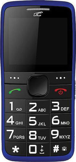 MaxCom MOB20 Single SIM Mobile with Large Buttons Blue view 1
