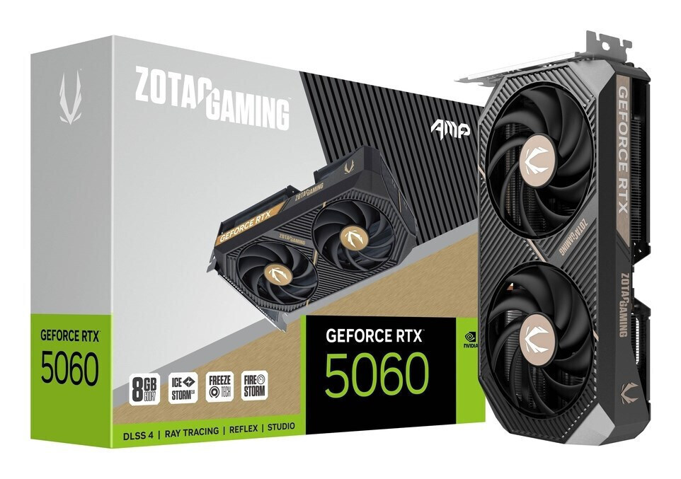 Zotac GeForce RTX 5060 8GB GDDR7 Twin Edge Graphics Card ZT-B50600E-10M view 6