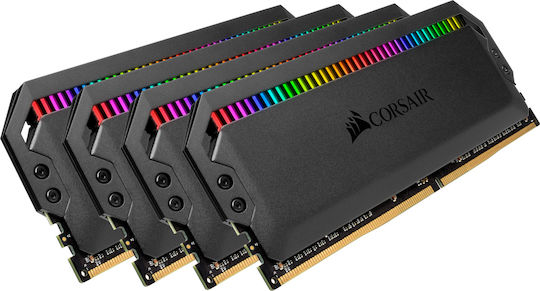 Corsair Dominator Platinum RGB 32GB DDR4 RAM with 4 Modules (4x8GB) and 3200 Speed for Desktop (CMT32GX4M4C3200C16) Ansicht 4