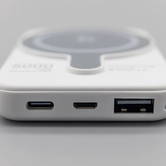 MagSafe Power Bank 5000mAh 5W White view 3