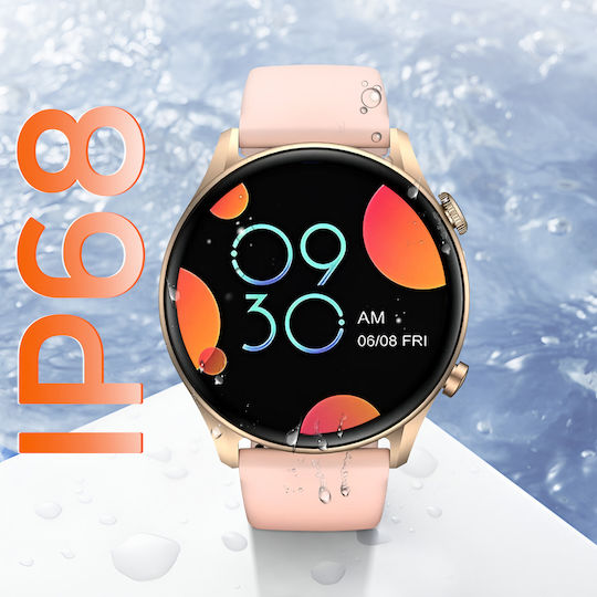 Riversong Motive 7C Smartwatch with Heart Rate Monitor (Rose Gold) view 4