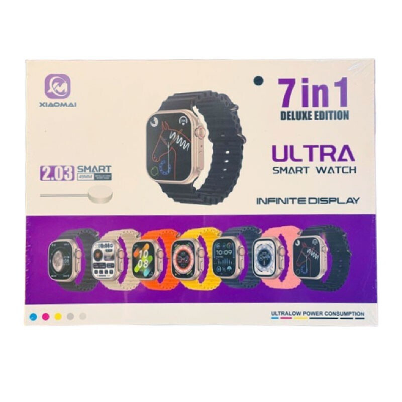 HL-06328 49mm Smartwatch with Heart Rate Monitor (Multicolour)
