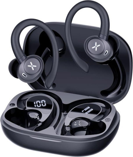 In-ear Bluetooth Handsfree Earphones with Sweat Resistance Black view 1