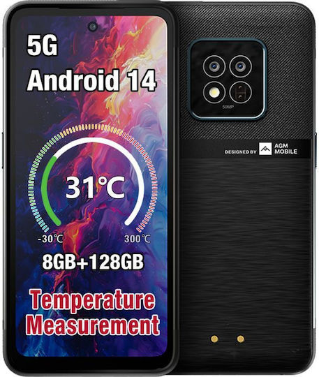 AGM X6 5G Dual SIM (8GB/128GB) Black view 9