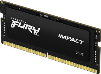 Kingston Fury Impact DDR5 64GB RAM with 2x32GB Modules and Speed 4800 for Laptop KF548S38IBK2-64 vue 2