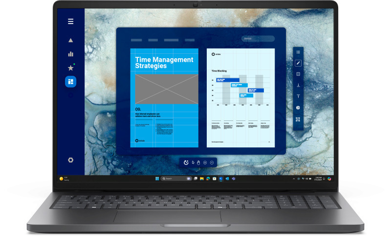 Dell Pro 16 PC16250 16" IPS FHD+ (Core 7-150U/16GB/512GB SSD/W11 Pro) Magnetite (US Keyboard)
