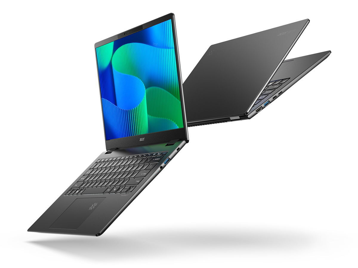 Acer TravelMate P6 14 AI TMP614-54-TCO -TCO 14" 120Hz (Ultra 7-256V/16GB/512GB SSD/W11 Pro) Galaxy Black (UK Keyboard) view 3