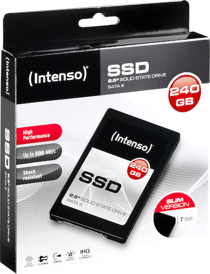 Intenso High Performance SSD 240GB Type 2.5'' With SATA III Connection 3813440 view 2