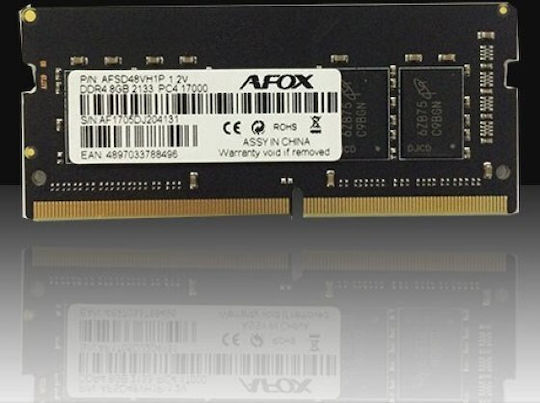 Afo DDR4 with Module 1x8GB and Speed 2400 for Laptop view 2