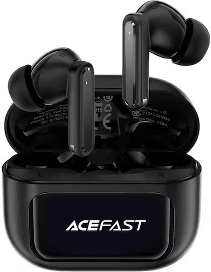 Acefast W6 In-ear Bluetooth Handsfree Earphones with Charging Case Black vista 3