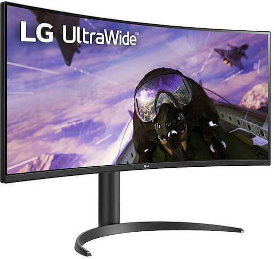 LG 34WP65CP-B Ultrawide VA HDR Curved Gaming Monitor 34" QHD 3440x1440 160Hz with Response Time 5ms GTG vue 3
