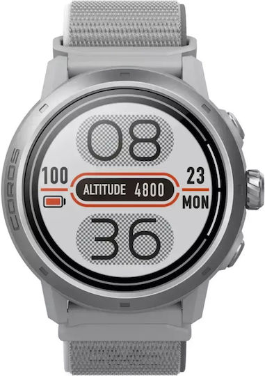 Coros Apex2 Pro Aluminium 47mm Waterproof Smartwatch with Heart Rate Monitor (Gray) view 2