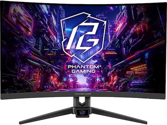 ASRock Phantom Gaming PG27FRS1A VA Curved Gaming Monitor 27" FHD 1920x1080 280Hz with Response Time 5ms GTG