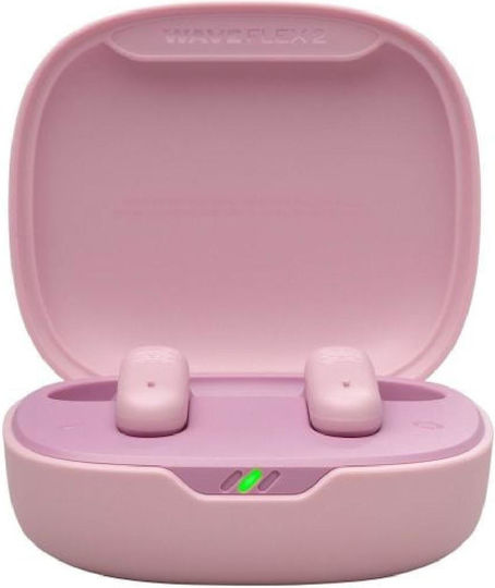 JBL Wave Flex 2 In-ear Bluetooth Handsfree Earphones with Sweat Resistance and Charging Case Pink view 4