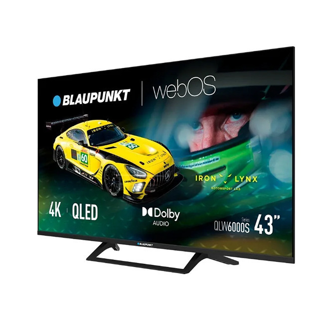 Blaupunkt Smart Television 43" 4K UHD QLED 43QLW6000S HDR (2025) view 2