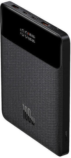 Baseus Blade Power Bank 20000mAh 100W with 2 USB-A Ports and 2 USB-C Ports Black vue 9