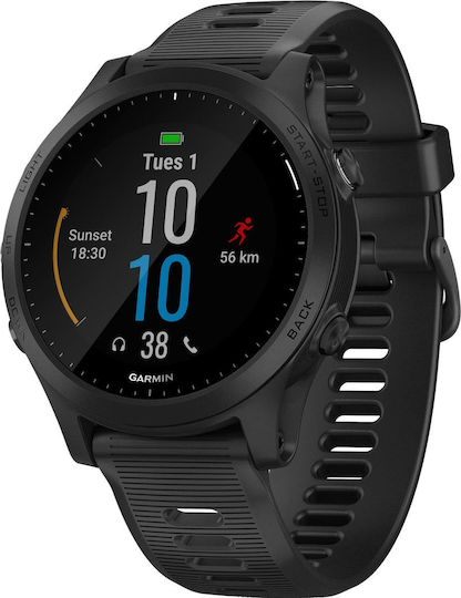 Garmin Forerunner 945 Stainless Steel 47mm Waterproof Smartwatch (Gray) view 4