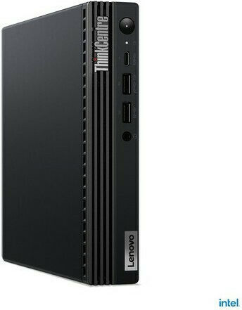 Lenovo ThinkCentre M70q Gen 3 Mini PC (Core i3-12100T/8GB DDR4/256GB SSD/No OS) vue 2