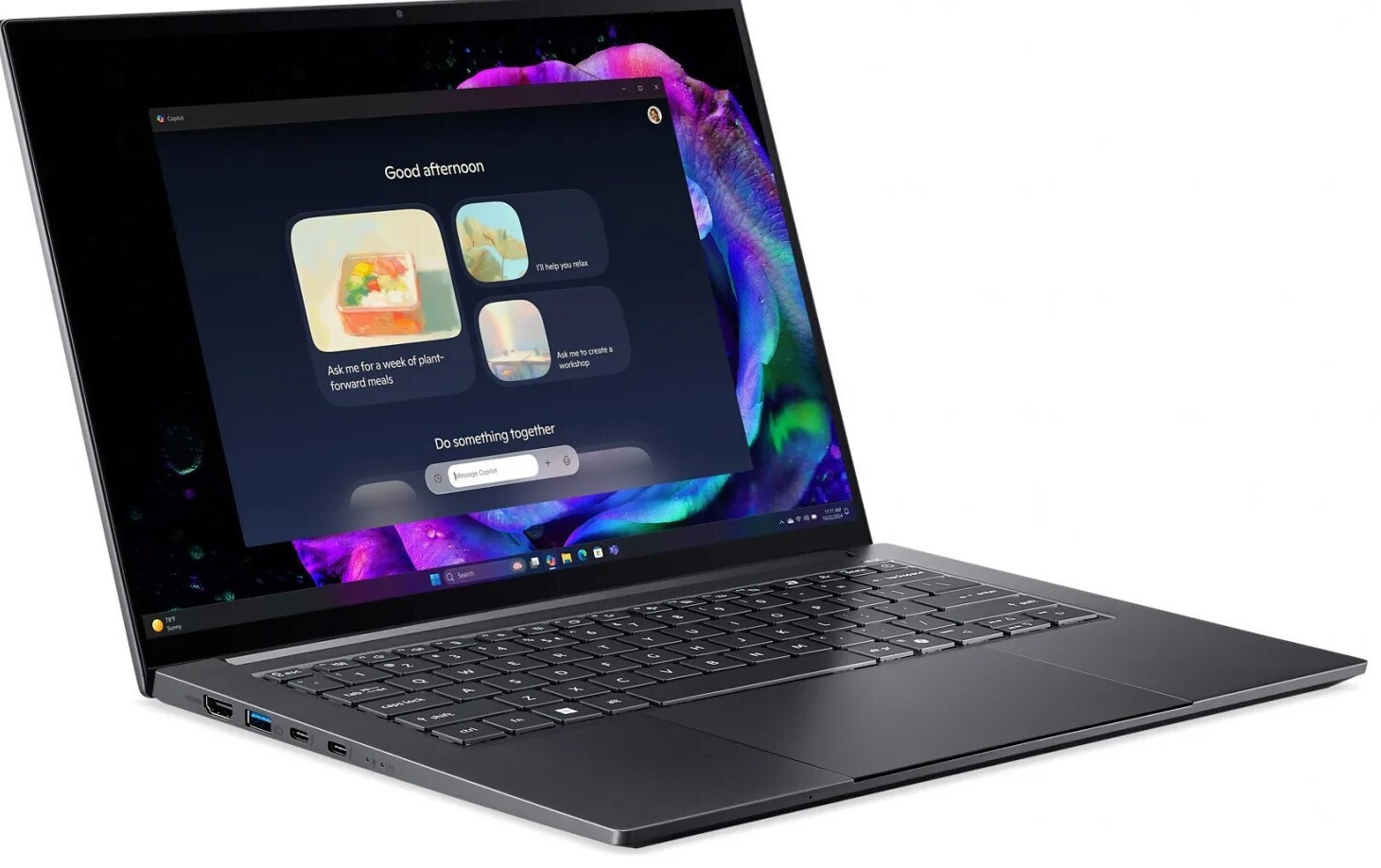 Acer Swift X 14" (Ultra 9-285H/32GB/1.0TB SSD/GeForce RTX 5060/W11 Home) (US Keyboard) view 1