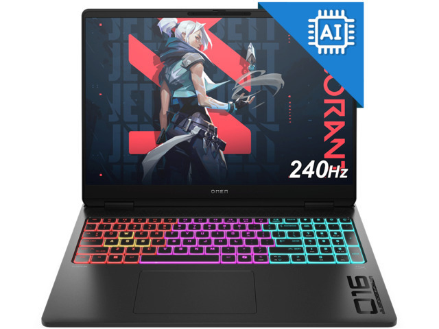 HP Omen Max 16 -ak0077nn 16" IPS QHD+ 240Hz (Ryzen AI 300 Series-7 350/32GB/1TB SSD/GeForce RTX 5060/No OS) (International English Keyboard) view 7