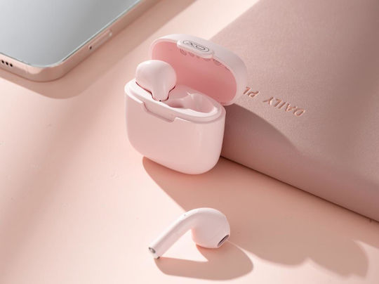 XO X23 TWS Earbud Bluetooth Handsfree Earphones with Charging Case Pink view 2