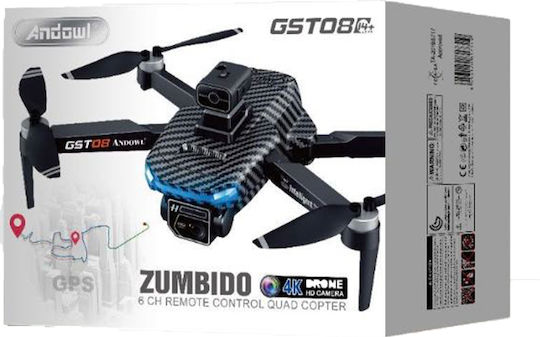 Andowl GST08 Drone with 4K Camera and Controller view 2