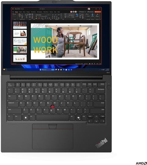 Lenovo ThinkPad E14 Gen 6 (AMD) 14" IPS FHD+ (Ryzen 7-7735HS/16GB/512GB SSD/W11 Pro) (UK Keyboard) view 3