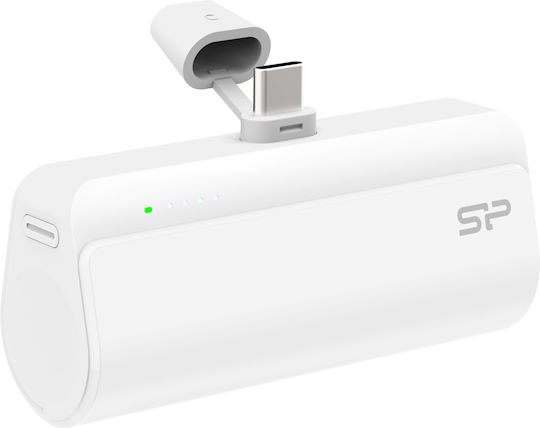 Silicon Power QD50 Power Bank 5000mAh 20W Power Delivery White view 1