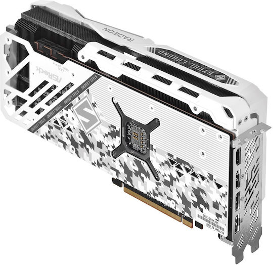 ASRock Radeon RX 7700 XT 12GB GDDR6 Steel Legend OC Graphics Card view 8